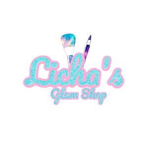 Licha's Glam Shop logo online store vegan makeup